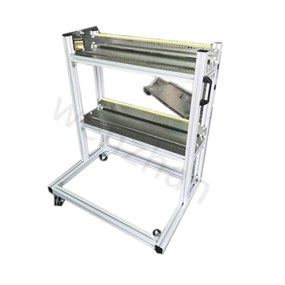 SAMSUNG CP SMT carrelli alimentatori 2 strati con quattro ruote omnidirezionali