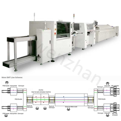 Low Cost PCB Best Production SMT Machine SMD Fully Automatic Chip Mounter Pick And Place Machine per l'assemblaggio di luci a LED