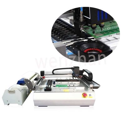 Macchina automatica per prelievo e posizionamento LED da tavolo a 2 teste ad alta unità SMT Line