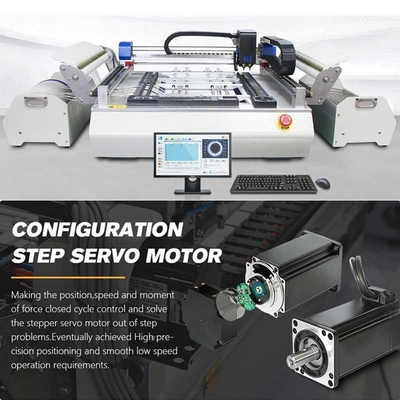 Linea di assemblaggio SMT Automatica MIN Desktop Pick and Place Machine