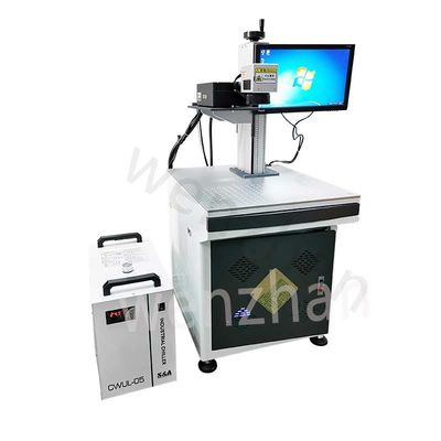 Macchina SMT Precision 1064nm 5W UV Laser Marking Machine per zaffiro IC Grains Glass