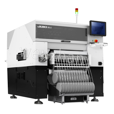 Macchina di assemblaggio SMT JUKI 8 teste verticali completamente automatica per il montaggio di chip JUKI RS-2R, macchina pick and place SMT