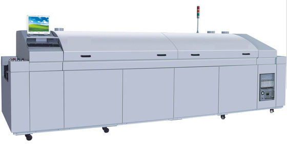 Forno a reflusso SMT a 8 zone 4800W macchina di saldatura a reflusso SMT