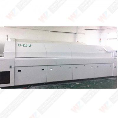 A buon mercato usato e seconda mano SMT 6/8/10/12 di forno di riflusso di zone