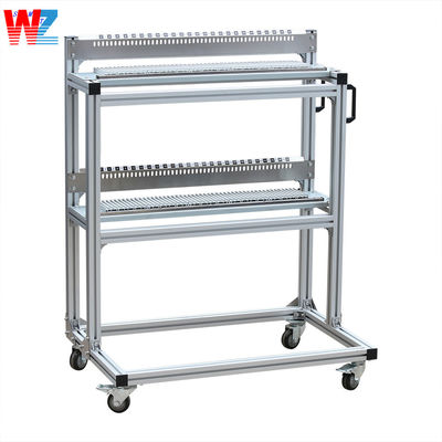 Contenitore a rotolo SMT carrelli alimentatori a quattro ruote SAMSUNG SM SMT scaffalatore alimentatore