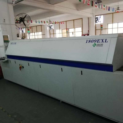Heller 1809EXL PCB SMT Reflow Oven 9 Zone SMT Reflow Soldering Machine