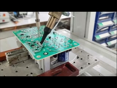 Doppia testa 5 assi Desktop stazione di ferro robotica saldatore PCB saldatrice con visione