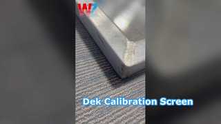 Gruppo PCB 134764 Schermata di calibrazione DEK